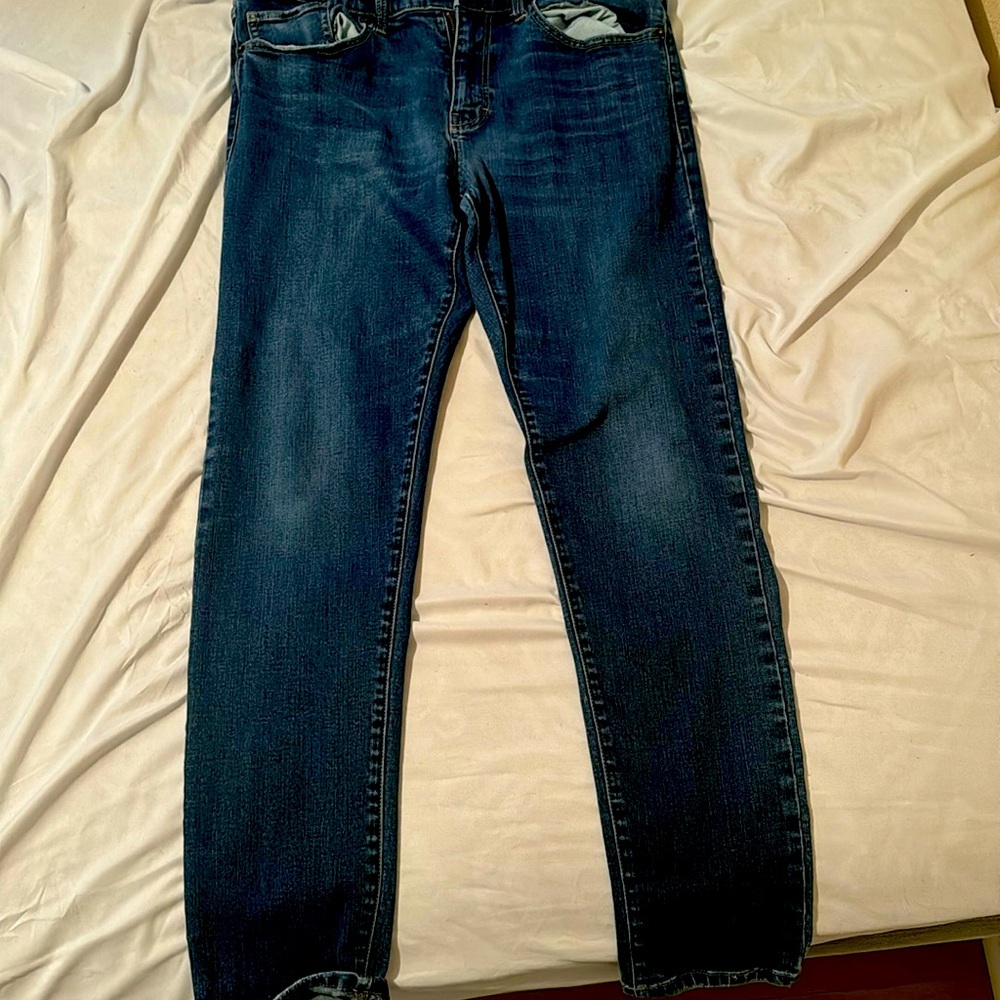 Fashion Nova Blue jeans.